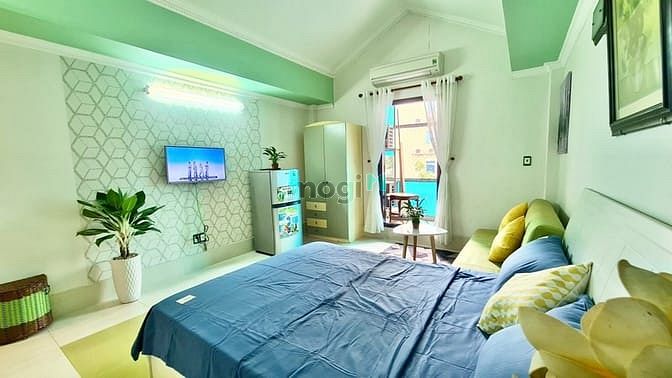Hình ảnh 🐳1PN Full Nội Thất, Ban Công Rộng Thoáng Nhà Cực Sạch Vị Trí Đắc Địa