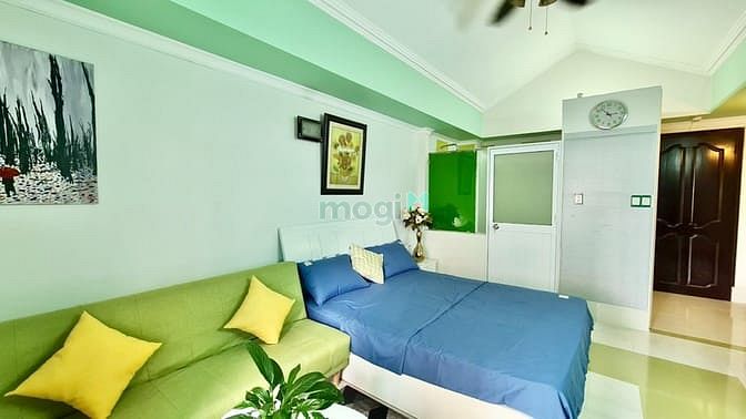 Hình ảnh 🐳1PN Full Nội Thất, Ban Công Rộng Thoáng Nhà Cực Sạch Vị Trí Đắc Địa