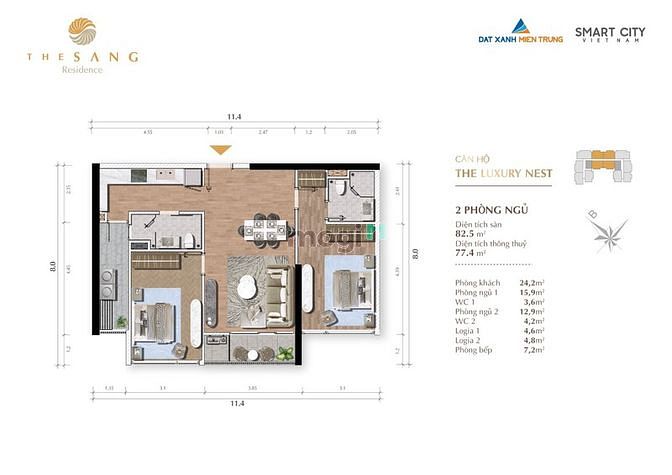 Hình ảnh Mb6623 nạp rút nhanh chóng đẳng cấp nhất ĐN The Sang Residence105.5m²