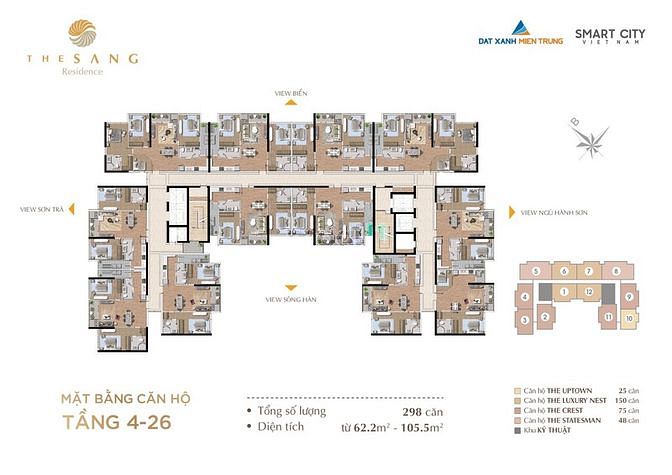 Hình ảnh Mb6623 nạp rút nhanh chóng đẳng cấp nhất ĐN The Sang Residence105.5m²
