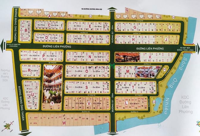 Hình ảnh Siêu thị các đất nền gửi bán tại KDC Sở Văn Hóa Thông Tin,sổ đỏ,quận 9