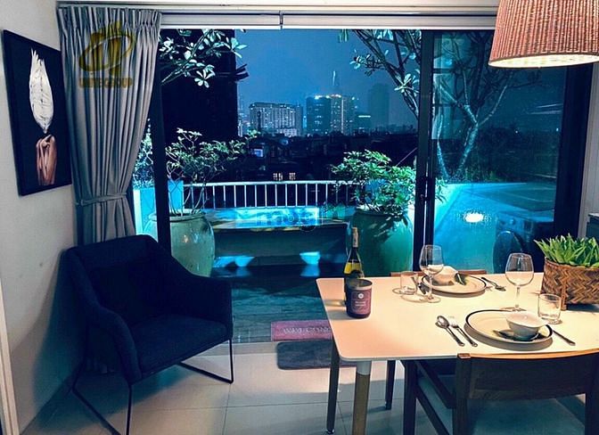 Hình ảnh 🏝 CĂN HỘ VÁCH NGĂN,Ban công, bao hết phí, sát cầu Khánh Hội , ĐH Luật