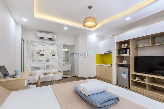 Hình ảnh Căn Hộ Phạm Ngọc Thạch, Ban Công Thoáng, Nội thất Đầy Đủ ở được Liền