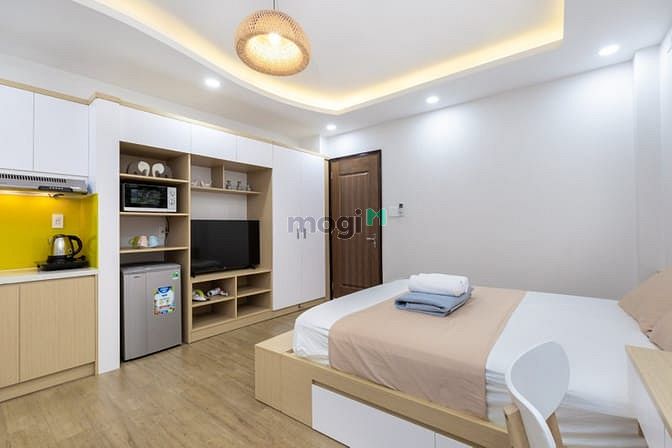 Hình ảnh Studio Ban Công Rộng, Full Nội thất Chỉ Tính Điện Nước- Bình Thạnh