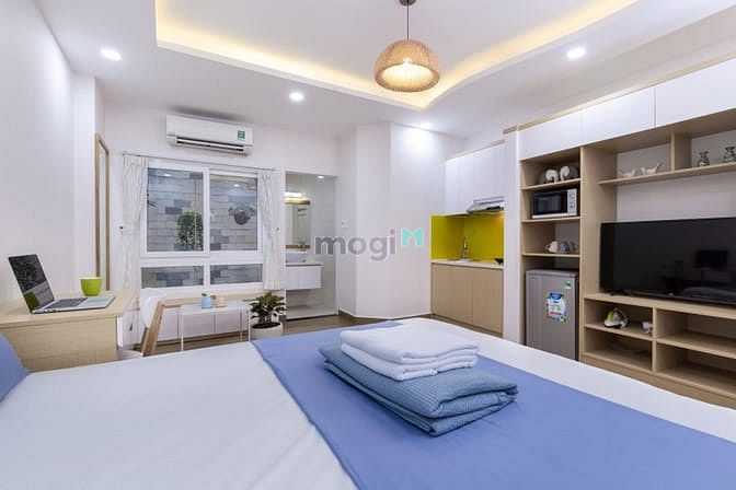Hình ảnh Studio Ban Công Rộng, Full Nội thất Chỉ Tính Điện Nước- Bình Thạnh