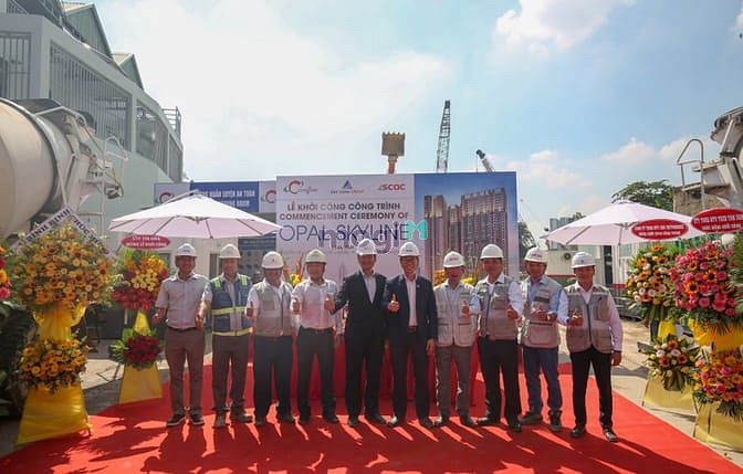 Hình ảnh Suất nội bộ Opal Skyline, giá CĐT, view sân golf 28tr/m2