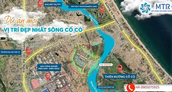 Hình ảnh Bán Lô Góc Đối Diện Chợ, Công Viên, Gần Sông và Biển