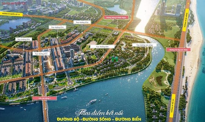 Hình ảnh Bán Lô Góc Đối Diện Chợ, Công Viên, Gần Sông và Biển