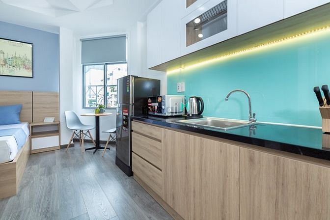 Hình ảnh CHDV Full Nội Thất Thiết Kế Sang Trọng, Mới Xây Gần CV Lê Văn Tám
