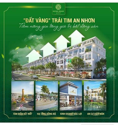 Hình ảnh Đất nền sổ đỏ ngay trung tâm An Nhơn tỉnh Bình Định