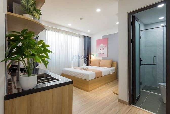 Hình ảnh 💦Studio Ban Công Lớn Mới 100%, Full Nội Thất - Lý Thái Tổ Q3