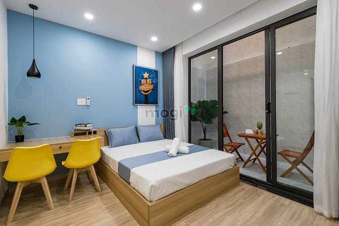 Hình ảnh 💦Studio Ban Công Lớn Mới 100%, Full Nội Thất - Lý Thái Tổ Q3
