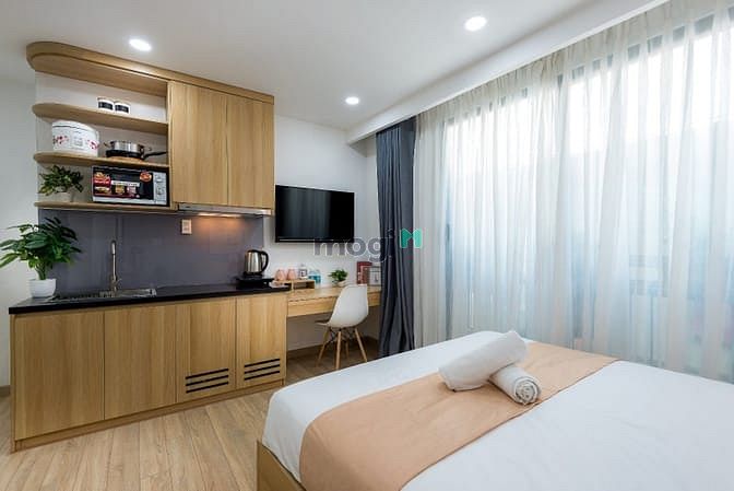 Hình ảnh 💦Studio Ban Công Lớn Mới 100%, Full Nội Thất - Lý Thái Tổ Q3