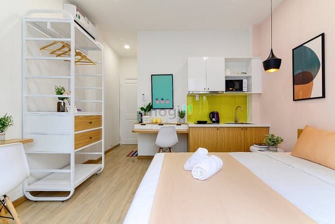 Hình ảnh Căn Hộ Mini Full Nội Thất, Có Ban Công, Full Nội Thất gần ĐH Văn Lang