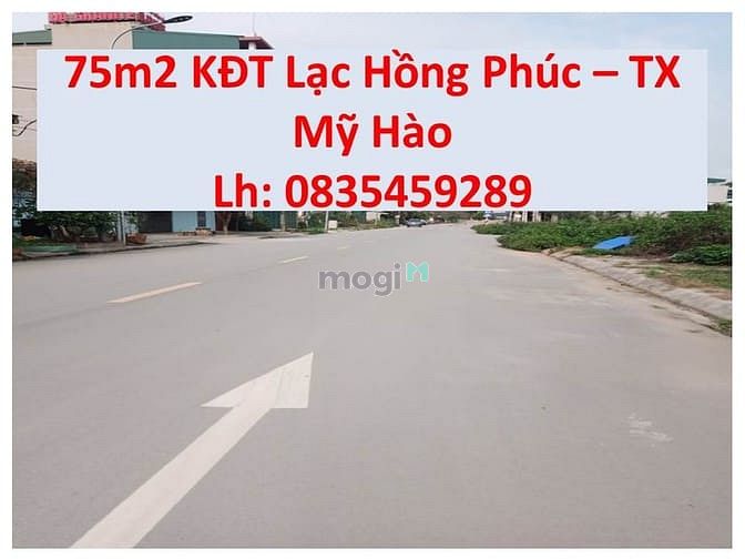 Hình ảnh Cần bán gấp 75m2 khu  Lạc Hồng Phúc, Mỹ Hào, Giá bán cho nhà Trang MB66.COM Chính Thức - MB 66 Uy Tín