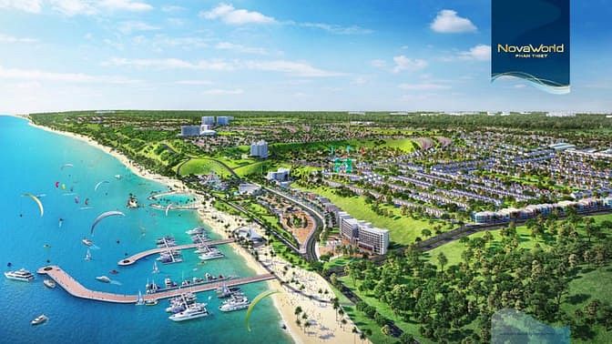Hình ảnh MT đường Lạc Long Quân, xã Tiến Thành. Cách novaworld Phan Thiết 500m