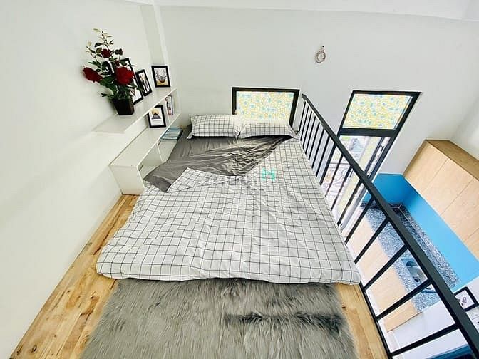 Hình ảnh Duplex có gác, ban công full nội thất 3 - 4 người