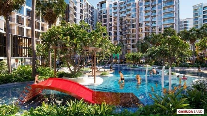 Hình ảnh Căn 3PN Diamond Centery, view biển nhân tạo, chiết khấu đặc biệt 4%