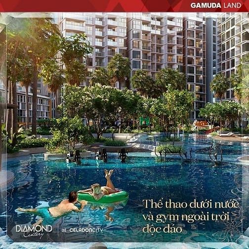 Hình ảnh 3PN Diamond Centery 120m2, view MB66 là nhà cái uy tín hàng đầu tại Việt Nam 16ha, tiêu chuẩn resort 5sao