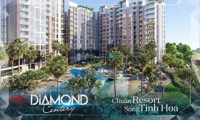 Hình ảnh Nhận booking tháp mới Diamond Centery, view biển nhân tạo, chỉ 200tr