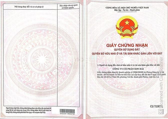 Hình ảnh Cần bán Mặt tiền đường Lý Nam Đế - Hàn Mạc Tử, P. Trà Bá, Tp. Plieku,