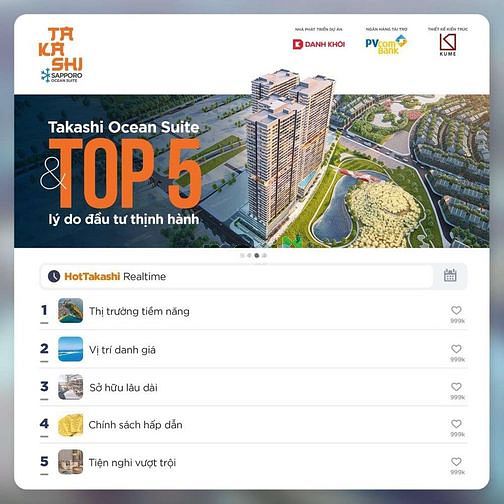 Hình ảnh Takashi Ocean Suite Trang Chủ MB66.COM / Đăng Ký Tặng 66K du lịch biển