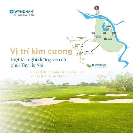Hình ảnh Quần thể sân Golf, Wyndham Sky Lake Resort & Villas