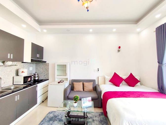 Hình ảnh 🏬 🏬Mb6623 nạp rút nhanh chóng Studio Ban Công Lộng Gió - Full Nội thật gần Chùa Pháp Hoa