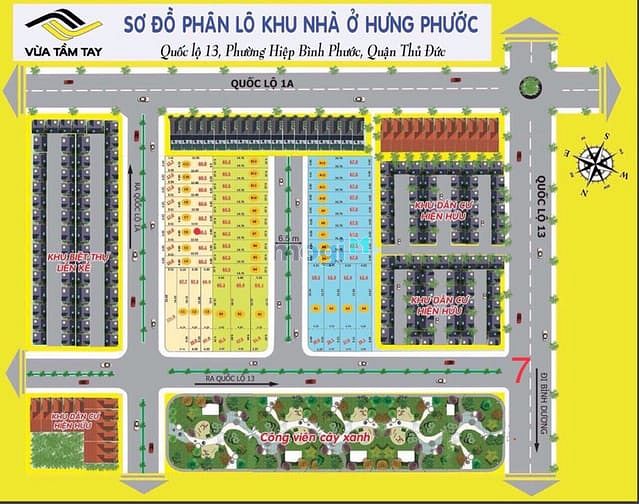 Hình ảnh Bán Hai Lô Đất Thổ Cư ( 67m ) Hẻm 866 QL 13, P.Hiệp Bình Phước.