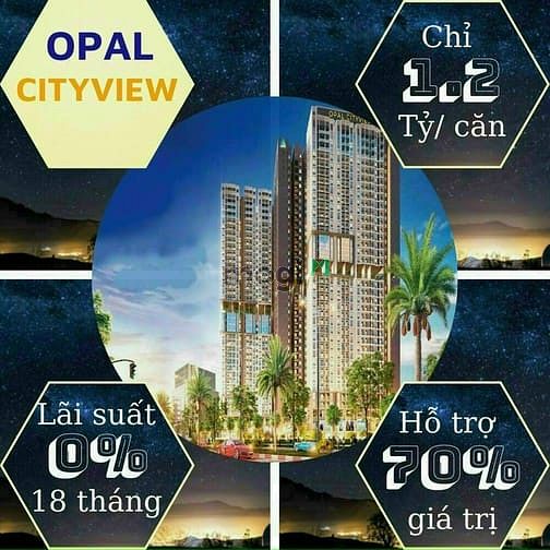 Hình ảnh Opal Cityview mặt tiền đường Đại Lộ Bình Dương