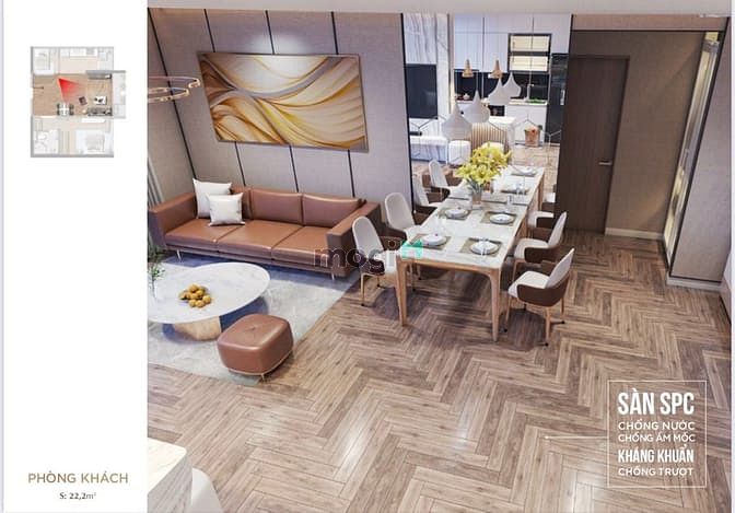Hình ảnh Chung cư The Sang Residence 62.0m² 1PN cao cấp ĐN