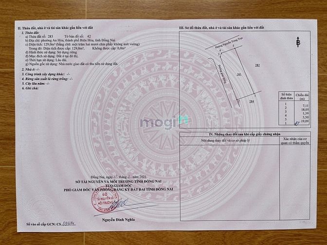 Hình ảnh Thanh lý Gấp Đất Nền Phường An Hoà, TP Biên Hoà, cổng 11, Sổ sẵn