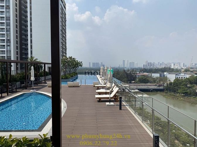 Hình ảnh Cho Thuê Căn Hộ Midtown M6 3 Phòng Ngủ View Sông Giá Thuê 1700$ - 40tr