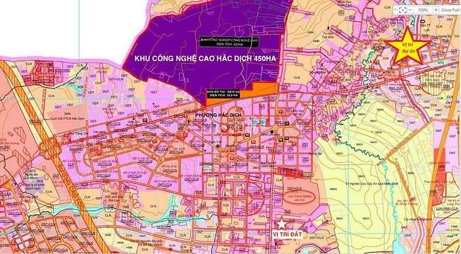 Hình ảnh Đất Nền Gần Ngay Khu Công Nghệ Cao 450 Hecta Hắc Dịch
