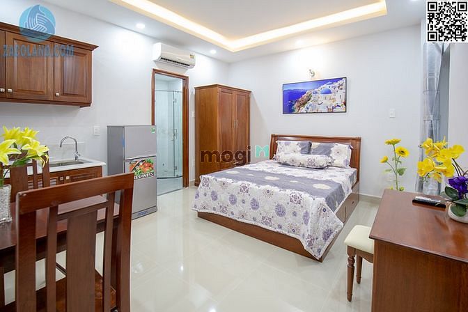 Hình ảnh Căn Hộ Studio FULL Nội Thất Gỗ Cao Cấp, LƯU NHÂN CHÚ  Tân Bình