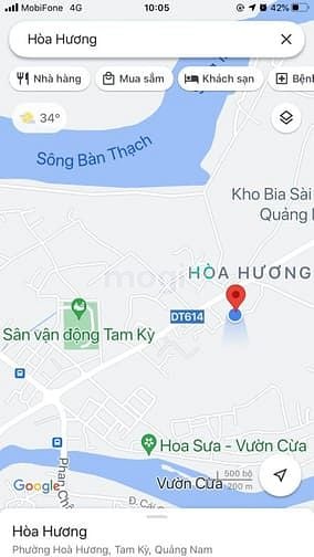 Hình ảnh Bán đất Thổ cư Phường Hòa Hương - TP Tam Kỳ-Cách  đường Thanh Hóa 400m