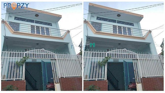 Hình ảnh Nhà Đoàn Giỏi 4.5x19m, 1 trệt 1 lửng, 2PN, SHR