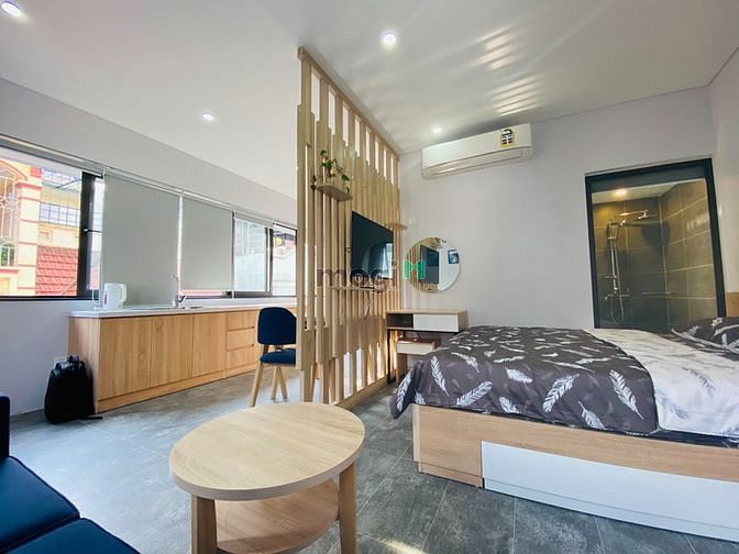 Hình ảnh Mb6623 nạp rút nhanh chóng Studio siêu thoáng mát, đủ đồ nội thất, tại Văn Cao gần Kim Mã