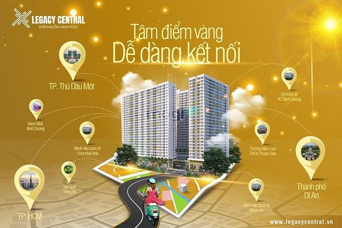 Hình ảnh Mb6623 nạp rút nhanh chóng gần Legacy Central 2Pn 76m2 370tr nhận nhà