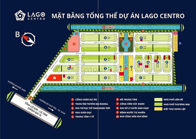 Hình ảnh Cần bán Đất nền dự án dự án Lago Centro, Diện tích 80m², Giá 1.3 Tỷ