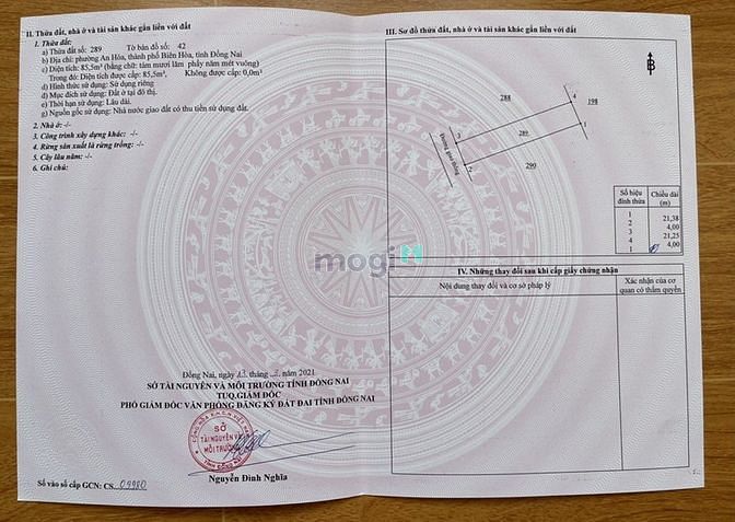 Hình ảnh Đất Gia đình bán ngay phường An Hoà, Biên Hoà, Sổ đỏ thổ cư