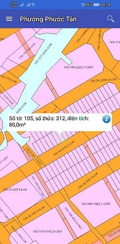 Hình ảnh Bán đất dt 90m2 Phường Phước Tân SHR thổ cư giá rẻ.