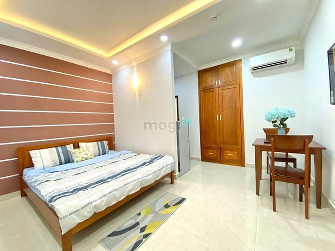 Hình ảnh Căn Hộ Studio Nội Thất Gỗ Cao Cấp,LÝ THƯỜNG KIỆT Gần Vạn Hạnh MALL Q10