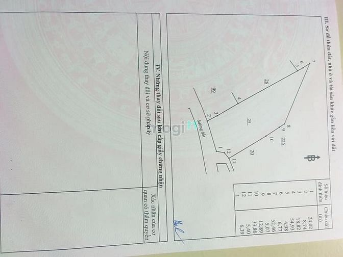 Hình ảnh Đất sào phước tân, biên hòa, đồng nai, sổ riêng, thổ cư, 2.422m2