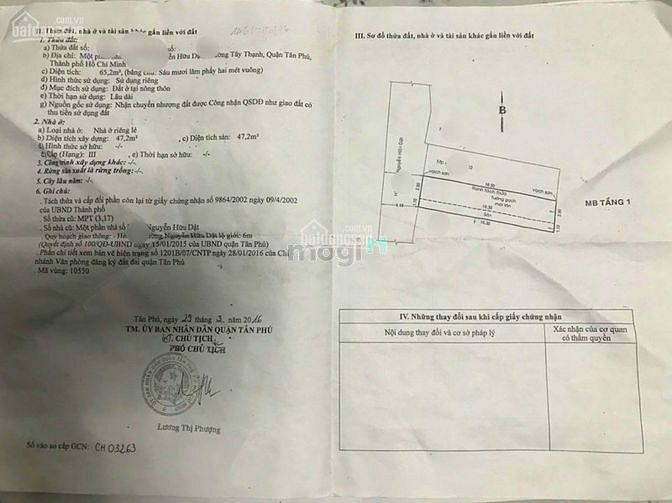 Hình ảnh Nhà h5m Nguyễn Hữu Dật, DT 8x16m (cấp 4)