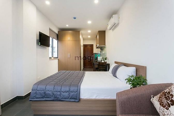 Hình ảnh Căn Hộ Studio 28m2 Cửa Sổ Thoáng Mát Cạnh Nhà Đấu Phú Thọ