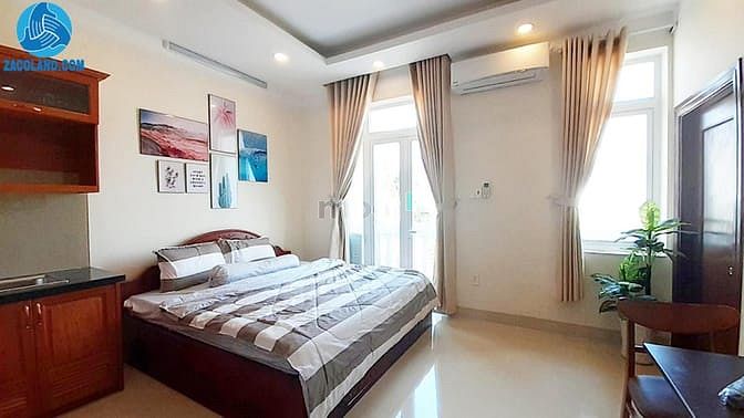 Hình ảnh LÝ THƯỜNG KIỆT, Căn Hộ Studio Ban Công Thoáng, Đối Diện NTĐ Phú Thọ