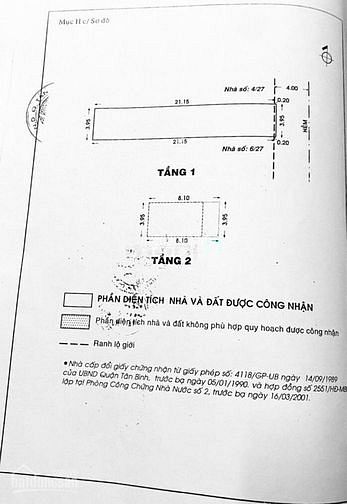 Hình ảnh Bán nhà hẻm 8m Phạm Quý Thích, 4mx22m, Cấp 4