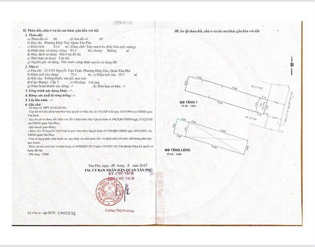 Hình ảnh Bán nhà đất 83,4m2, tặng nhà cấp 4 đang cho thuê