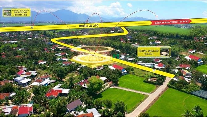 Hình ảnh Cần bán gấp 294m2 đất thổ cư Diên Khánh